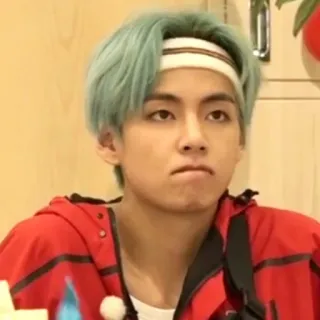 🎭 V kpop, penyanyi, pria, selebriti, BTS, V telegram sticker