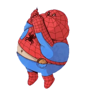 🍔 Spider-Man Spider-Man, superhero, tokoh komik, lucu, kartun whatsapp sticker