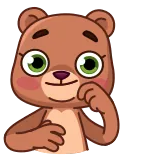 Jo Bear whatsapp stickers