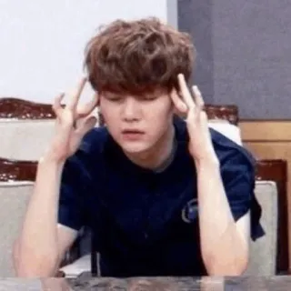 🍪 thinking, confused, expression, man, face whatsapp sticker