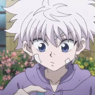 🇯🇵 Killua Zoldyck Hunter x Hunter anime, killua, hunter x hunter, cartoon telegram sticker