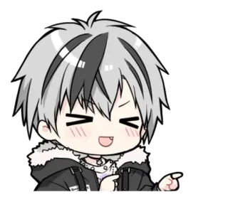 🌟 Anime, Chibi, Mignon, Autocollant telegram sticker
