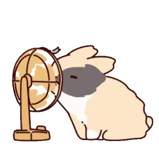 ๐ฅต bunny telegram sticker