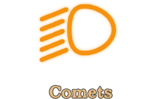 🚗 Comets Komet, Weltraum, Astronomie telegram sticker