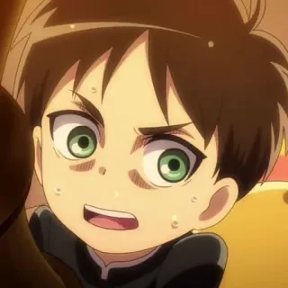 🕶 Eren Yeager Attack on Titan Anime, Eren, Attack on Titan, Manga, Personage telegram sticker