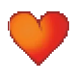 ❤️ heart, pixel art, love, pixel telegram sticker