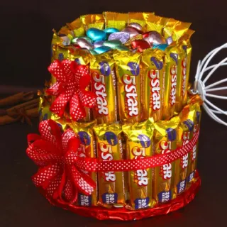 🍫 cioccolato, 5 stelle, caramelle, dolce, regalo, torta whatsapp sticker