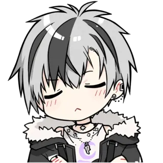 😒 Аниме, Манга, Персонаж, Стикер, Милый, Искусство telegram sticker