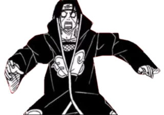 😱 Itachi Uchiha Naruto 动漫, 漫画, 忍者, 宇智波, 写轮眼 telegram sticker