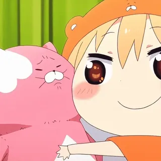 🥰 Umaru Doma Himouto! Umaru-chan telegram sticker