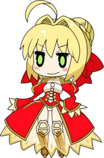 Saber @animestickerchannel telegram stickers