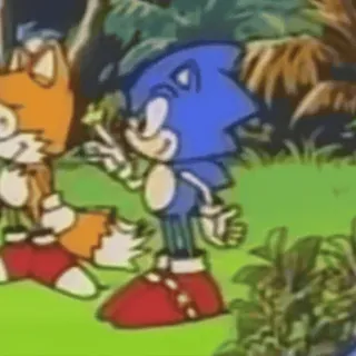 🤷‍♀️ Sonic the Hedgehog Соник, Ёж, Синий, Мультфильм, Тейлз telegram sticker