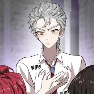 🌑 WIPE
WIPE anime, character, man, shirt, tie telegram sticker