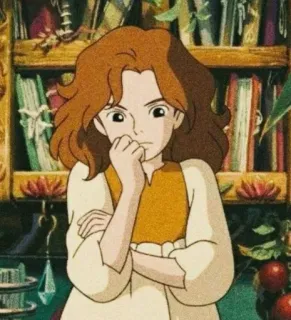 🧐 Therru Tales from Earthsea Аниме, Земноморье, Фэнтези, Студия Ghibli, Персонаж, Девушка telegram sticker