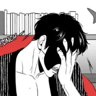 🍾 FLINCH mann, ausdruck, grafik, schwarz weiß, facepalm telegram sticker