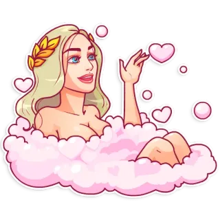 Aphrodite telegram stickers