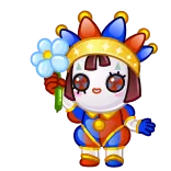 🎁 Pomni The Amazing Digital Circus whatsapp sticker