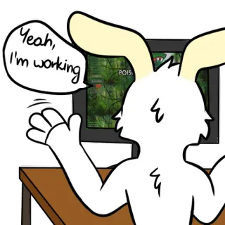 💻 Yeah, I'm working telegram sticker