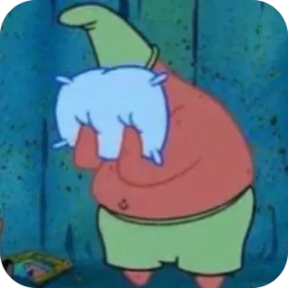 🫥 Patrick Star SpongeBob SquarePants telegram sticker