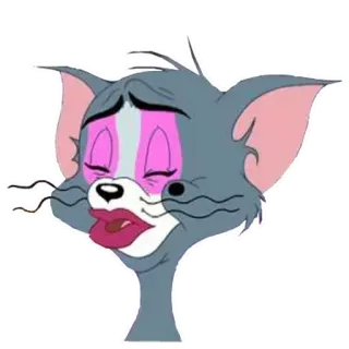 ❤️ Tom Cat Tom and Jerry Dibujo animado, Gato, Divertido, Meme, Tom y Jerry, Animado, Personaje telegram sticker