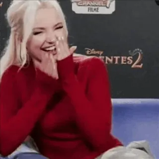 🌙 Descendentes 2 CHANNEL
FILME Descendants, Disney, Dove Cameron, ridere telegram sticker
