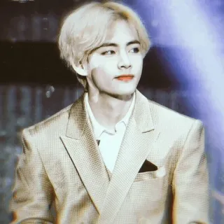 ❕ Kim Taehyung kpop, idol, sänger, männlich, porträt, promi telegram sticker