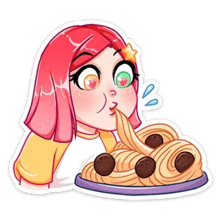 Тусагёрл :: @stickroom telegram stickers