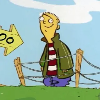⚡️ Ed Ed, Edd n Eddy OO desenho animado, comédia, personagem telegram sticker