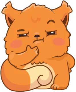 Декстер | Dexter the squirrel telegram stickers