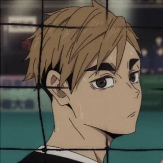 🍯 Anime, Chłopak, Sieć, Portret, Postać telegram sticker