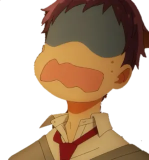 😨 Anime, Scioccato, Sorpreso, Espressione, Bocca aperta telegram sticker