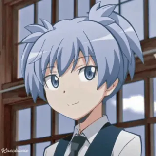 🌀 Nagisa Shiota Assassination Classroom Anime, Desenho animado, Nagisa Shiota, Assassination Classroom, Mangá whatsapp sticker