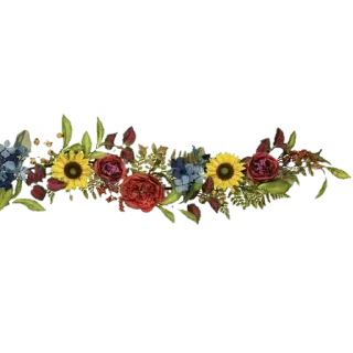 🌹 Blumen, Blumenmuster, Strauß, Rosen, Sonnenblumen, Blätter, Dekoration whatsapp sticker