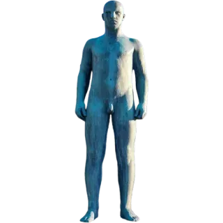 🧍 nude, statue, art, male, body, anatomy telegram sticker