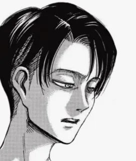 🎵 Levi Ackerman Attack on Titan anime, manga, levi ackerman, attack on titan, character whatsapp sticker