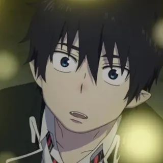 ☁️ Rin Okumura Blue Exorcist Anime, Dämon, Blue Exorcist, Rin Okumura, Charakter telegram sticker