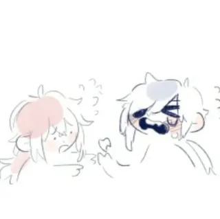 🍂 만화, 드로잉, 스케치, 애니메이션, 캐릭터 아트 telegram sticker