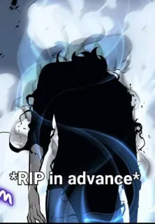 ✨ RIP in advance Anime, Manga, Rip, Solo Leveling whatsapp sticker