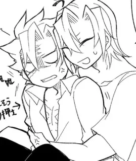 💢 気絶だろう Anime, Manga, Cartoni animati, Giapponese, Personaggi telegram sticker