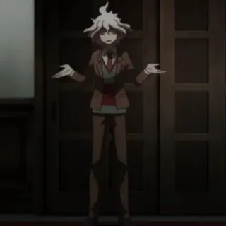 🤷‍♂ Nagito Komaeda Danganronpa anime, character, danganronpa, nagito komaeda telegram sticker