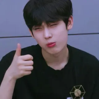 🍩 person, thumb up, approval, positive, good job, ok telegram sticker