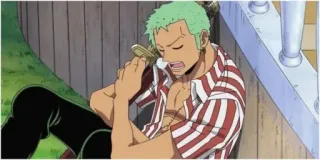😴 Zoro One Piece Anime, Miecz, One Piece, Zoro, Roronoa telegram sticker