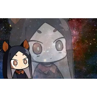 😳 Cartoon, Anime, Chibi, Kawaii, Schattig, Personage telegram sticker