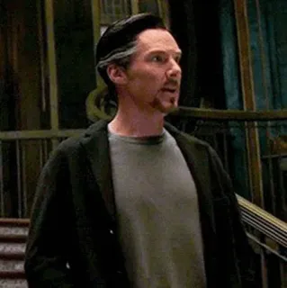 😐 Doctor Strange uomo, attore, ritratto, marvel, dr strange, benedict cumberbatch, film telegram sticker