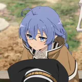 😕 Anime, Cô gái, Nhân vật telegram sticker