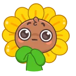 Подсолнух (@TgSticker) whatsapp stickers