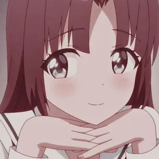 ☺️ Anime, Cô gái, Dễ thương, Hoạt hình telegram sticker