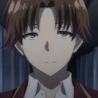 🎲 Ayanokoji Kiyotaka Classroom of the Elite Anime, Personagem, Kiyotaka, Ayanokoji, Escola whatsapp sticker