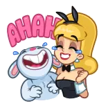Bucky & Becky telegram stickers