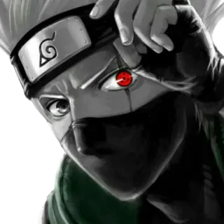 👁 Kakashi Hatake Naruto Kakashi, Naruto, Anime, Manga, Ninja, Sharingan, Charakter telegram sticker